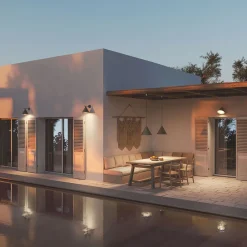 Viadurini Lighting Pendelleuchten Vintage-Außenpendelleuchte aus Messing, hergestellt in Italien – Rain