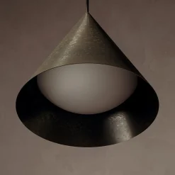 Viadurini Lighting Pendelleuchten Vintage-Außenpendelleuchte aus Messing, hergestellt in Italien – Rain