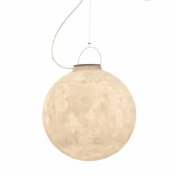 In-es.artdesign Design Beleuchtung-Außenpendelleuchte Luna Out in Nebulite