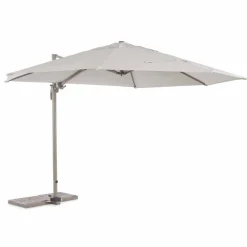 Viadurini in the Garden Gartenschirm-Außenschirm, Durchmesser 3,5 m in Polyester mit Aluminiumstange - Linfa