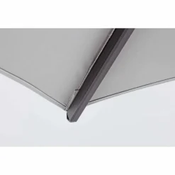 Viadurini in the Garden Gartenschirm-Außenschirm, 3x3 mit hellgrauem Stoff und anthrazitfarbener Struktur - Dalton