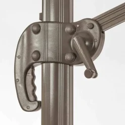 Viadurini in the Garden Gartenschirm-Außenschirm, 3x3 mit Polyestertuch und Aluminiumstange - Texas