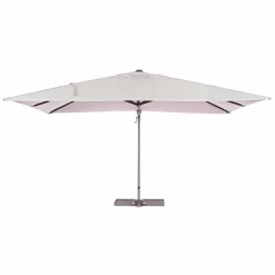 Viadurini in the Garden Gartenschirm-Außenschirm, 3x4 mit sandfarbenem Polyestertuch - Flamingo