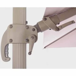 Viadurini in the Garden Gartenschirm-Außenschirm, 3x4 mit sandfarbenem Polyestertuch - Flamingo