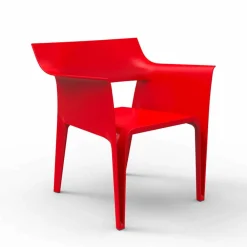 Vondom Sessel Kunststoff-Außensessel Pedrera von , Designer Eugeni Quitllet, 4 Stück