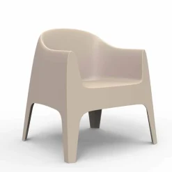 Vondom Sessel Kunststoff-Außensessel Solid Kollektion von , Designer Archirivolto, 4 Stück