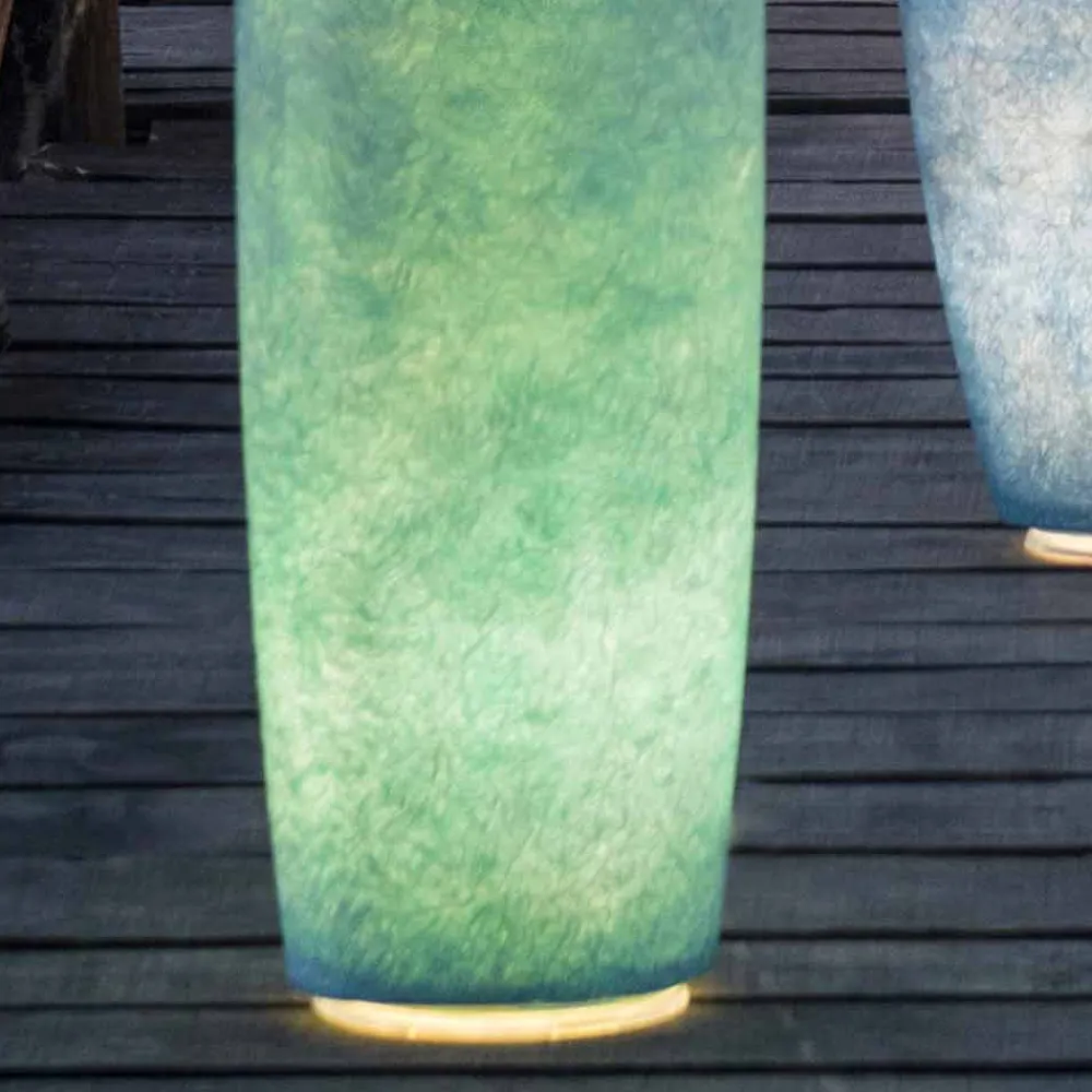 In-es.artdesign Design Beleuchtung-Außenstehleuchte Ø 23 Tank Out-Nebel