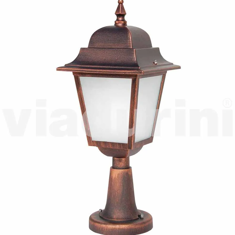 Viadurini Lighting Gartenlaternen-Außenstehleuchte aus Aluminium, hergestellt in Italien, Aquilina