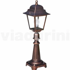 Viadurini Lighting Gartenlaternen-Außenstehleuchte aus Aluminium, hergestellt in Italien, Aquilina