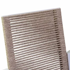 Viadurini in the Garden Gartenstühle Metall-Außenstuhl aus Aluminium, Sitz und Rückenlehne aus Seil - Detail