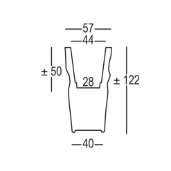 Viadurini in the Garden Gartenideen-Außenvase aus matt gefärbtem Polyethylen Made in Italy - Proud