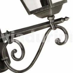 Viadurini Lighting Garten-Wandlampen-Außenwandleuchte aus Aluminium, hergestellt in Italien, Aquilina