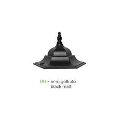 Viadurini Lighting Garten-Wandlampen-Außenwandleuchte aus Aluminium und Glas Made in Italy Vintage - Janira