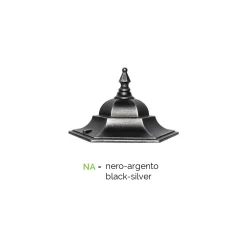 Viadurini Lighting Garten-Wandlampen-Außenwandleuchte aus Aluminium und Glas Made in Italy Vintage - Janira