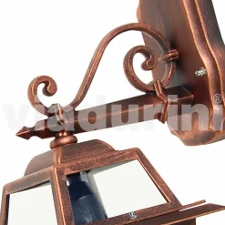 Viadurini Lighting Garten-Wandlampen-Außenwandleuchte aus Aluminium, made in Italy, Kristel