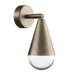 Viadurini Lighting Garten-Wandlampen-Außenwandleuchte aus Eisen und Glas, hergestellt in Italien – Cloudy