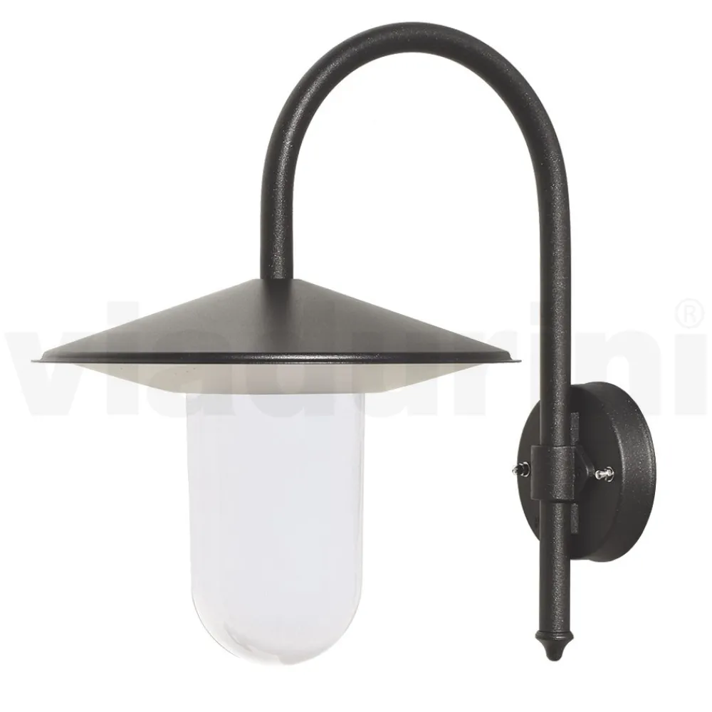 Viadurini Lighting Garten-Wandlampen-Außenwandleuchte aus grauem Aluminium, hergestellt in Italien – Belen