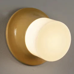 Toscot Garten-Wandlampen-Außenwandleuchte aus Majolika und mundgeblasenem Glas Made in Italy - Swinger