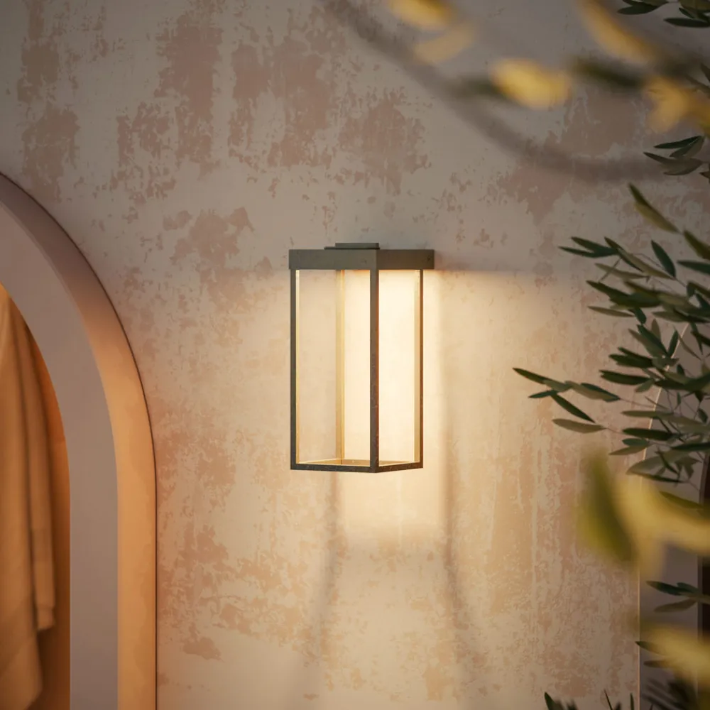 Viadurini Lighting Garten-Wandlampen-Außenwandleuchte aus Messing, hergestellt in Italien – Sunny