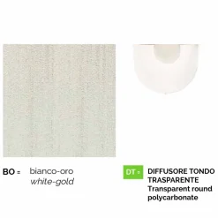 Viadurini Lighting Garten-Wandlampen-Außenwandleuchte aus weißem Aluminium, hergestellt in Italien, Anusca