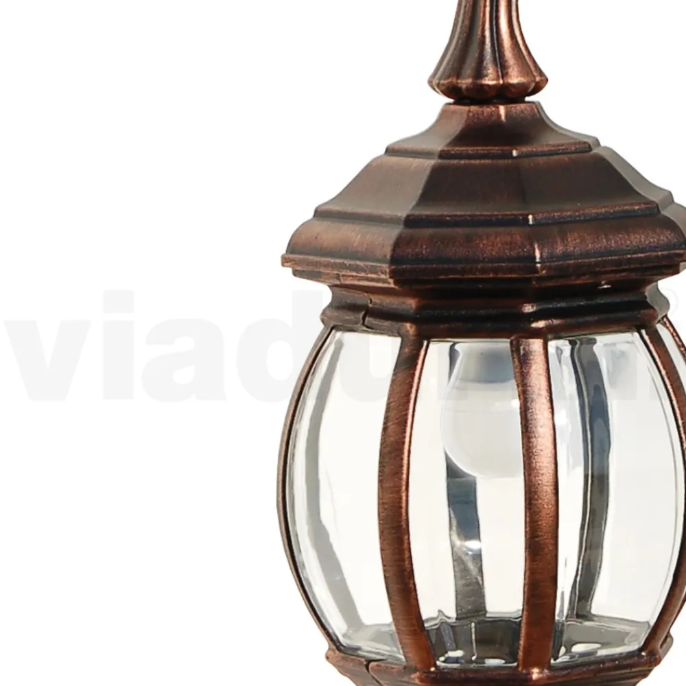 Viadurini Lighting Garten-Wandlampen-Außenwandleuchte im Vintage-Stil aus Aluminium, hergestellt in Italien – Leona