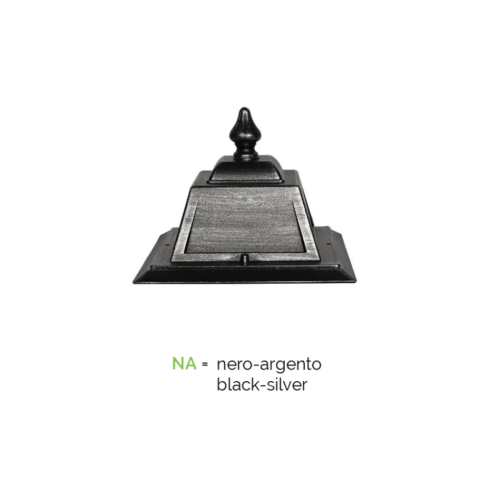 Viadurini Lighting Garten-Wandlampen-Außenwandleuchte im Vintage-Stil aus Aluminium, hergestellt in Italien – Doroty