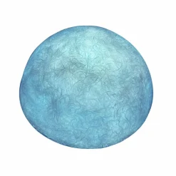 In-es.artdesign Design Beleuchtung-Außenwandleuchte Button Out in farbigem Nebulite