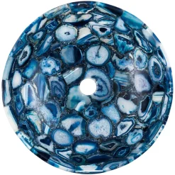 Viadurini Bathroom Steinwaschbecken-Aufsatzwaschbecken aus Achat Sasha Design, handgemachtes Einzelstück