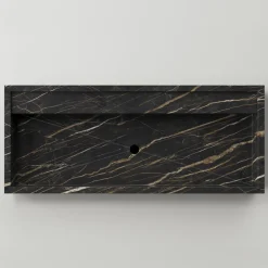 Viadurini Bathroom Keramikwaschbecken-Aufsatzwaschbecken aus Feinsteinzeug mit Marmoroptik Made in Italy - Cervia