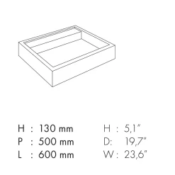 Viadurini Bathroom Keramikwaschbecken-Aufsatzwaschbecken aus Feinsteinzeug mit Marmoroptik Made in Italy - Cervia