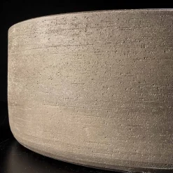 Viadurini Bathroom Farbige Waschbecken-Aufsatzwaschbecken aus feuerfestem Ton, in Italien von Hand gedrechselt - Tatiana