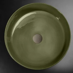 Viadurini Bathroom Farbige Waschbecken-Aufsatzwaschbecken aus feuerfestem Ton Made in Italy - Tatiana