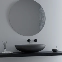 Viadurini Bathroom Keramikwaschbecken-Aufsatzwaschbecken aus glänzender oder mattierter Keramik, hergestellt in Italien – Ferry