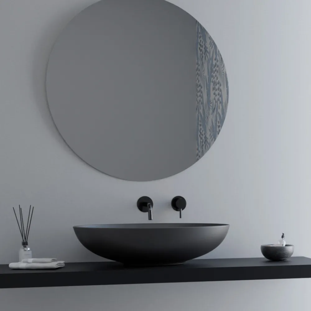 Viadurini Bathroom Keramikwaschbecken-Aufsatzwaschbecken aus glänzender oder mattierter Keramik, hergestellt in Italien – Ferry