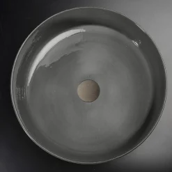 Viadurini Bathroom Farbige Waschbecken-Aufsatzwaschbecken aus handgedrehtem Ton Made in Italy - Tatiana