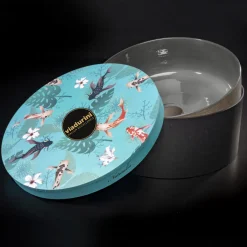 Viadurini Bathroom Farbige Waschbecken-Aufsatzwaschbecken aus handgedrehtem Ton Made in Italy - Tatiana