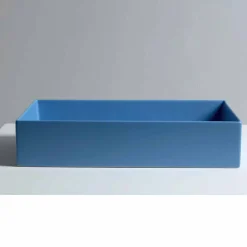 Viadurini Bathroom Farbige Waschbecken-Aufsatzwaschbecken aus Keramik Sun 60x37, modernes Design, hergestellt in Italien