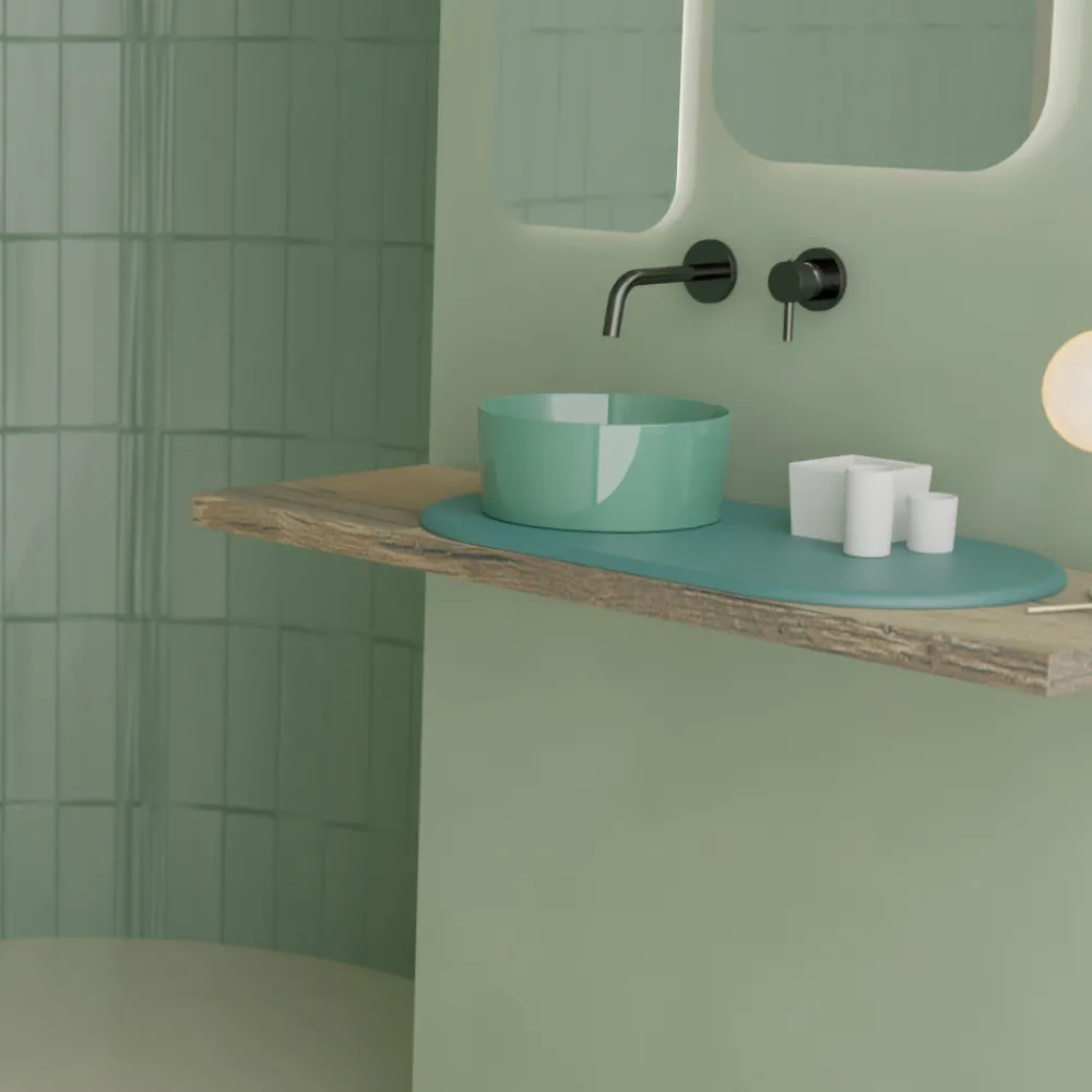 Viadurini Bathroom Keramikwaschbecken-Aufsatzwaschbecken aus Keramik in verschiedenen Ausführungen, hergestellt in Italien – Kugeln