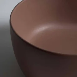 Viadurini Bathroom Farbige Waschbecken-Aufsatzwaschbecken aus Keramik, 45 x 32 cm, hergestellt in Italien, Star, modernes Design