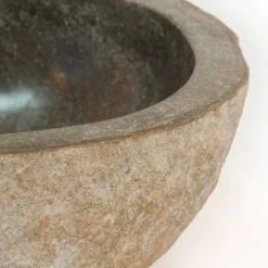 Viadurini Bathroom Steinwaschbecken-Aufsatzwaschbecken aus Naturstein Kai, Einzelstück