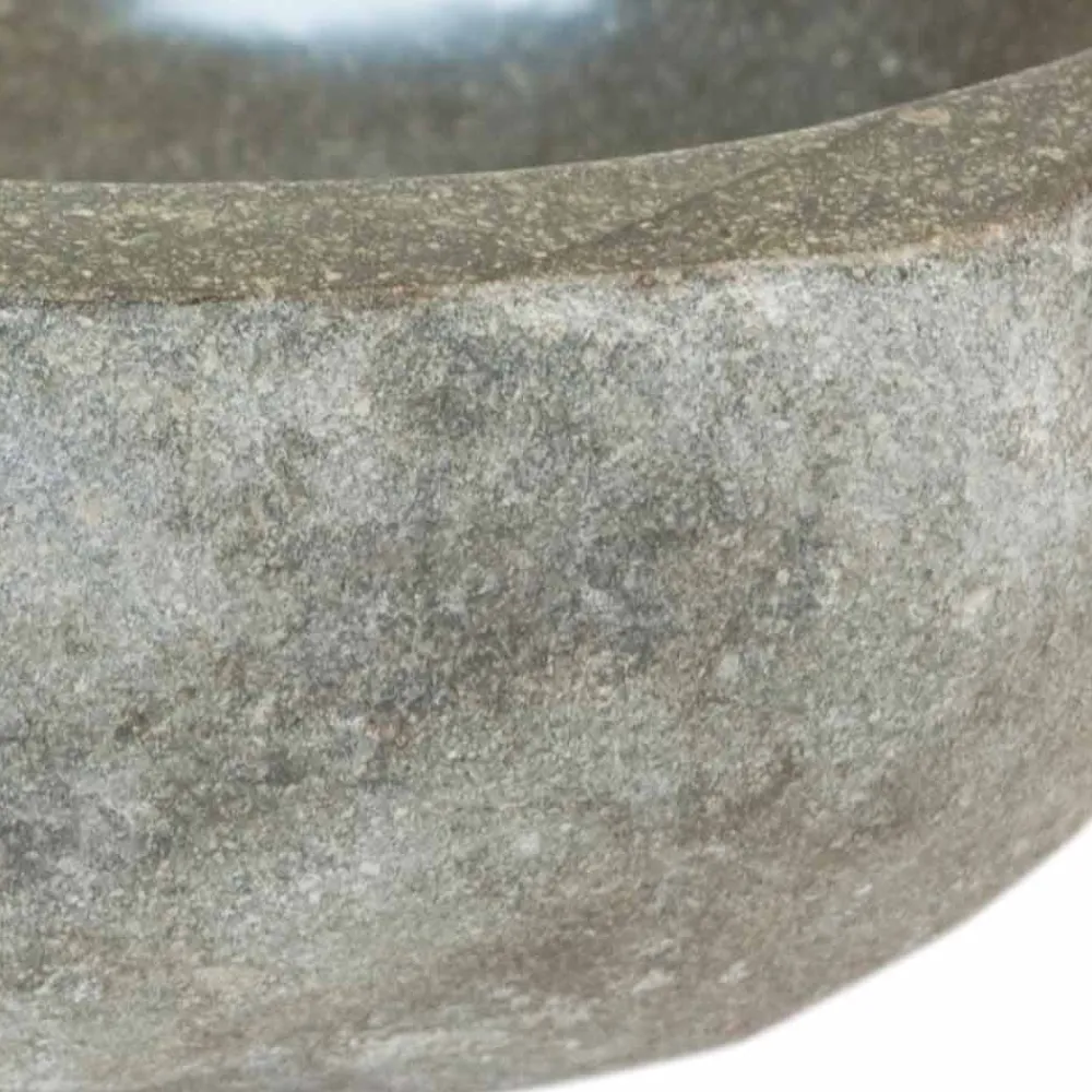 Viadurini Bathroom Steinwaschbecken-Aufsatzwaschbecken aus Naturstein Kai Small, Einzelstück