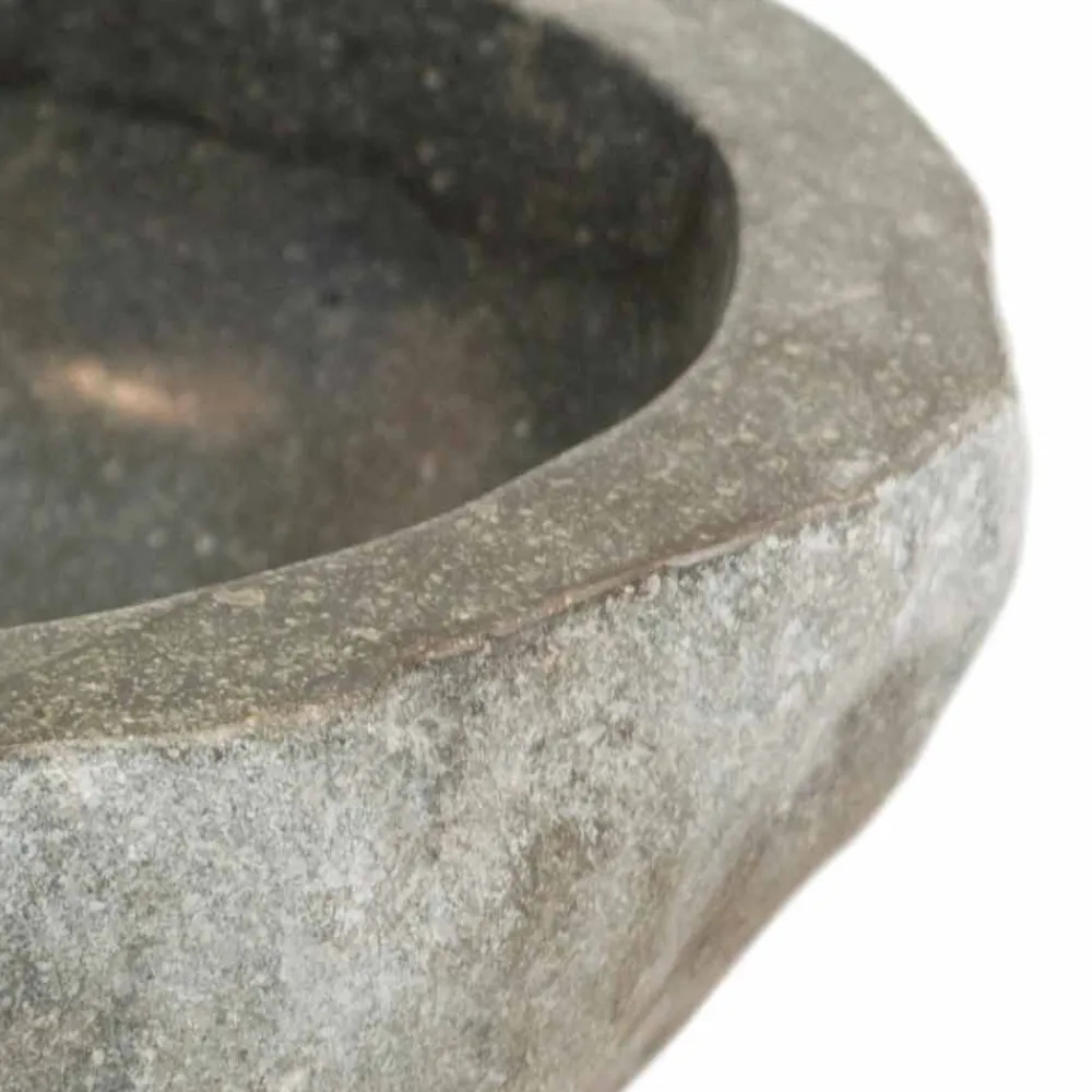 Viadurini Bathroom Steinwaschbecken-Aufsatzwaschbecken aus Naturstein Kai Small, Einzelstück