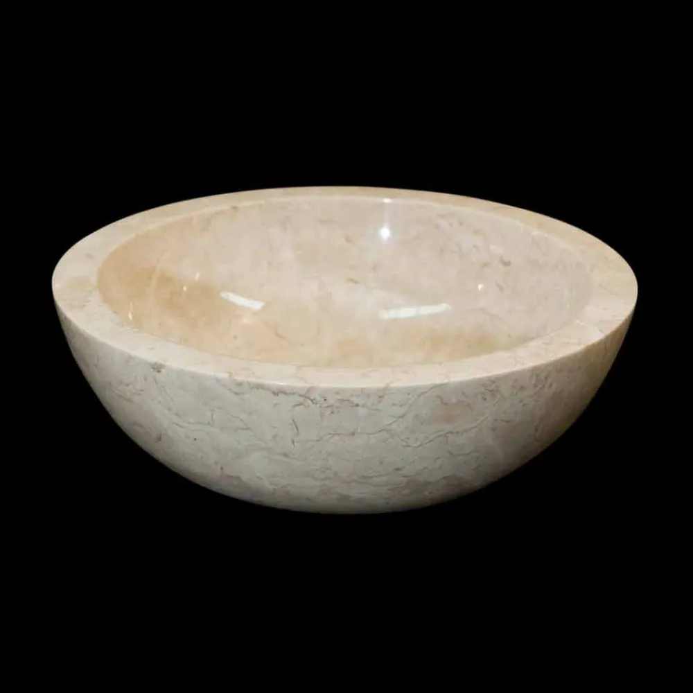 Viadurini Bathroom Steinwaschbecken-Aufsatzwaschbecken aus Naturstein Levi, Einzelstück