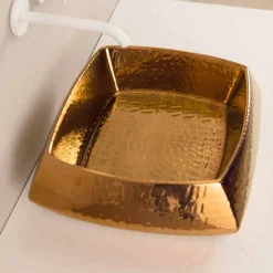 Viadurini Bathroom Farbige Waschbecken-Aufsatzwaschbecken, bronzefarbe, Keramik, modernes Design Laura, Italy