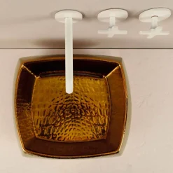 Viadurini Bathroom Farbige Waschbecken-Aufsatzwaschbecken, bronzefarbe, Keramik, modernes Design Laura, Italy