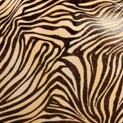 Viadurini Bathroom Farbige Waschbecken-Aufsatzwaschbecken, Design, Keramik, gestreift, orange Glossy Italy