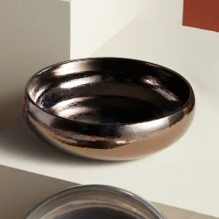 Viadurini Bathroom Waschbecken Aus Fire Clay-Aufsatzwaschbecken für Badezimmer aus Schamott, hergestellt in Italien – Tallone