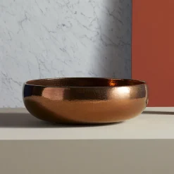 Viadurini Bathroom Waschbecken Aus Fire Clay-Aufsatzwaschbecken für Badezimmer aus Schamott, hergestellt in Italien – Tallone