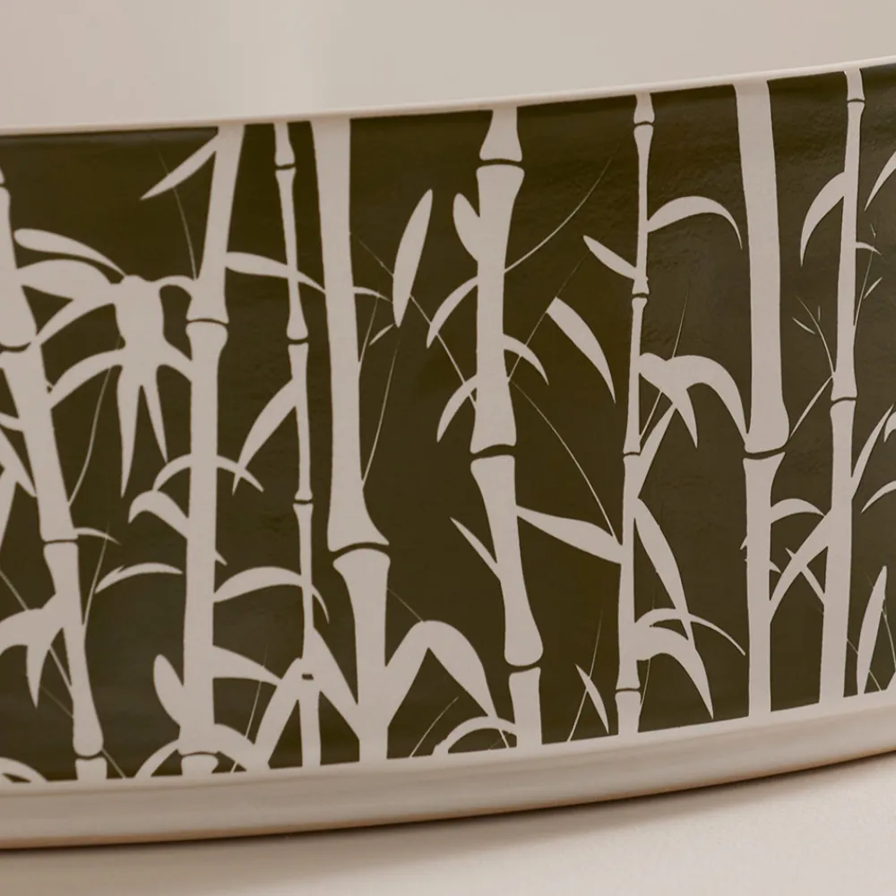 Viadurini Bathroom Keramikwaschbecken-Aufsatzwaschbecken für das Badezimmer aus Feinsteinzeug, hergestellt in Italien – Umschlag