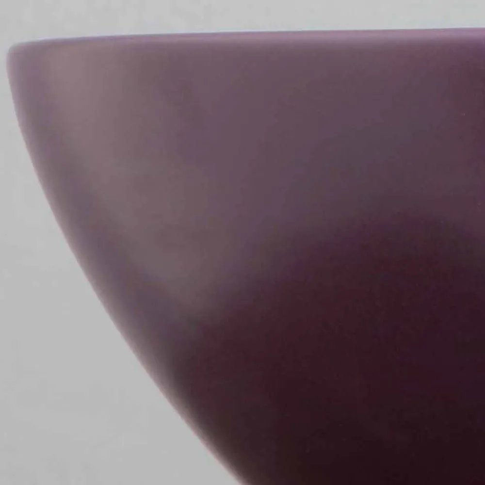 Viadurini Bathroom Keramikwaschbecken-Aufsatzwaschbecken im ovalen Design aus Keramik Made in Italy - Chain